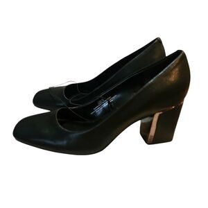 MARC NEW YORK ANDREW MARC CRIMSON Women Block Heel 👠 Black Shoes Size 7.5 M